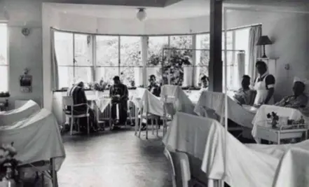 De kinderafdeling van het Bethelziekenhuis in 1960