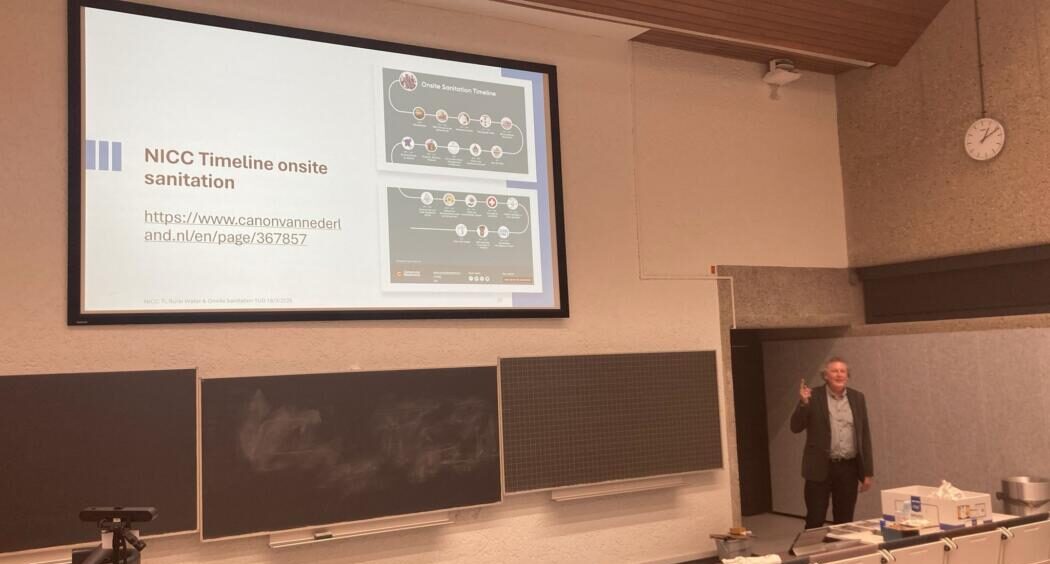 Presentaties op Technische Universiteit Delft